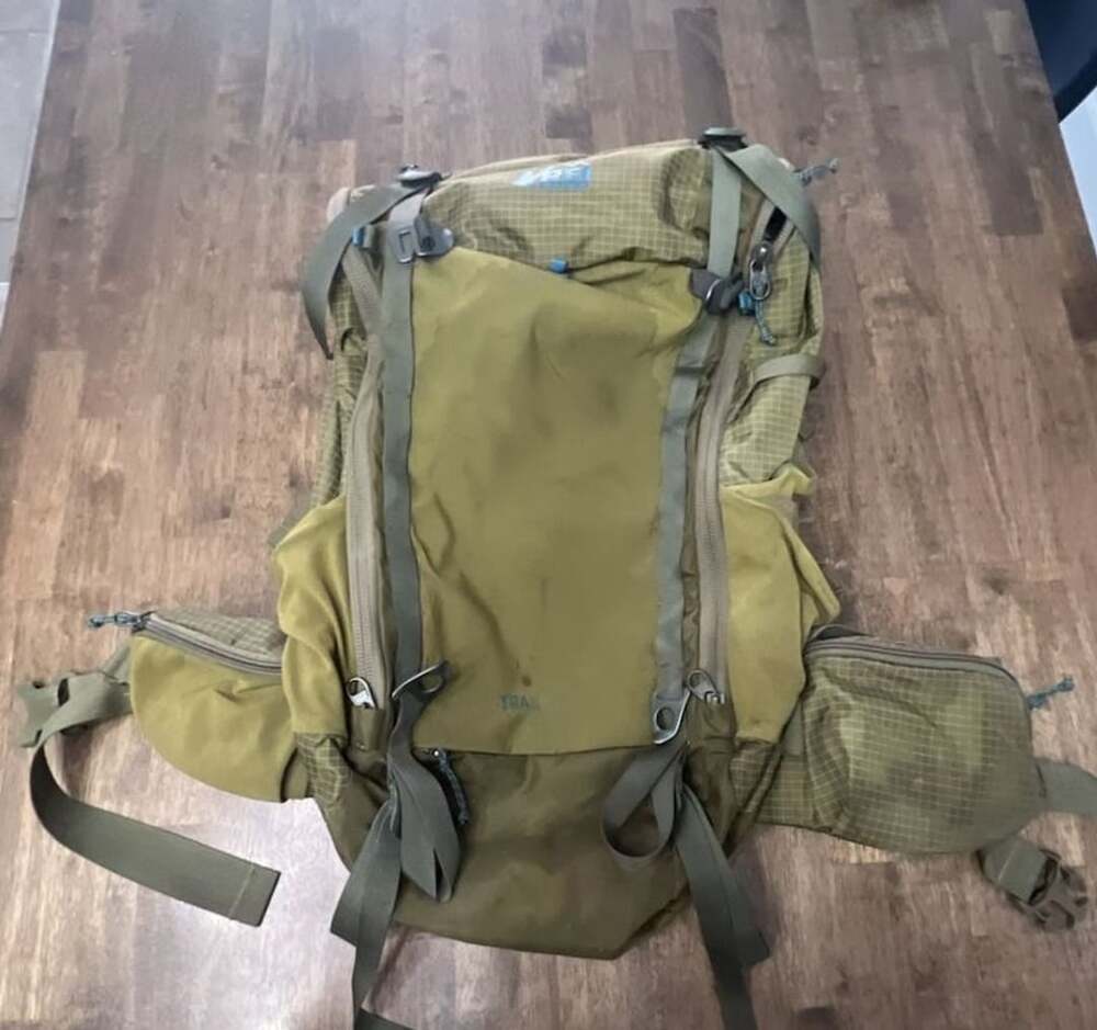REI Co-op Trail 40 Backpack Size L Green Hiking Daypack